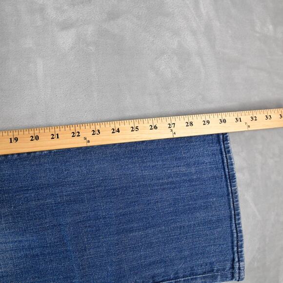 VIGOSS Jeans Womens 8 (32x30) London Boot Blue Denim P2520J - Picture 9 of 10